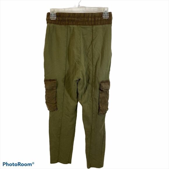 Fabletics Dark Green Cargo Pants Cinched Leg Size XS - Picture 6 of 11